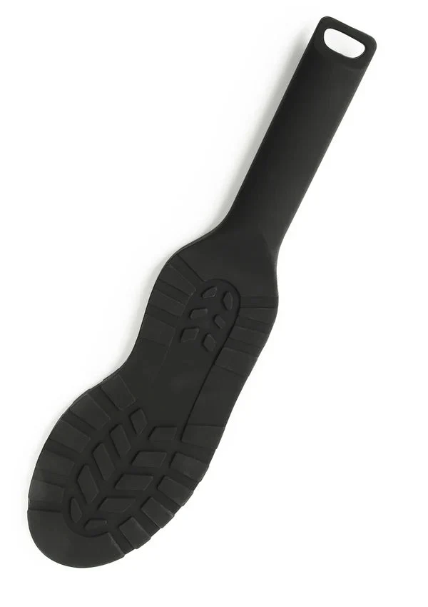 Schmutzige Fußabdrücke-Paddel – Silikon-Schuhsohlen-Paddel 38 cm
